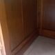 American desk with oak curtain