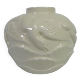 Art Deco vase Les Mouettes by Charles Catteau, 1930s