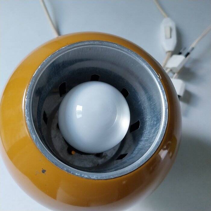 Set of vintage 70s table lamps