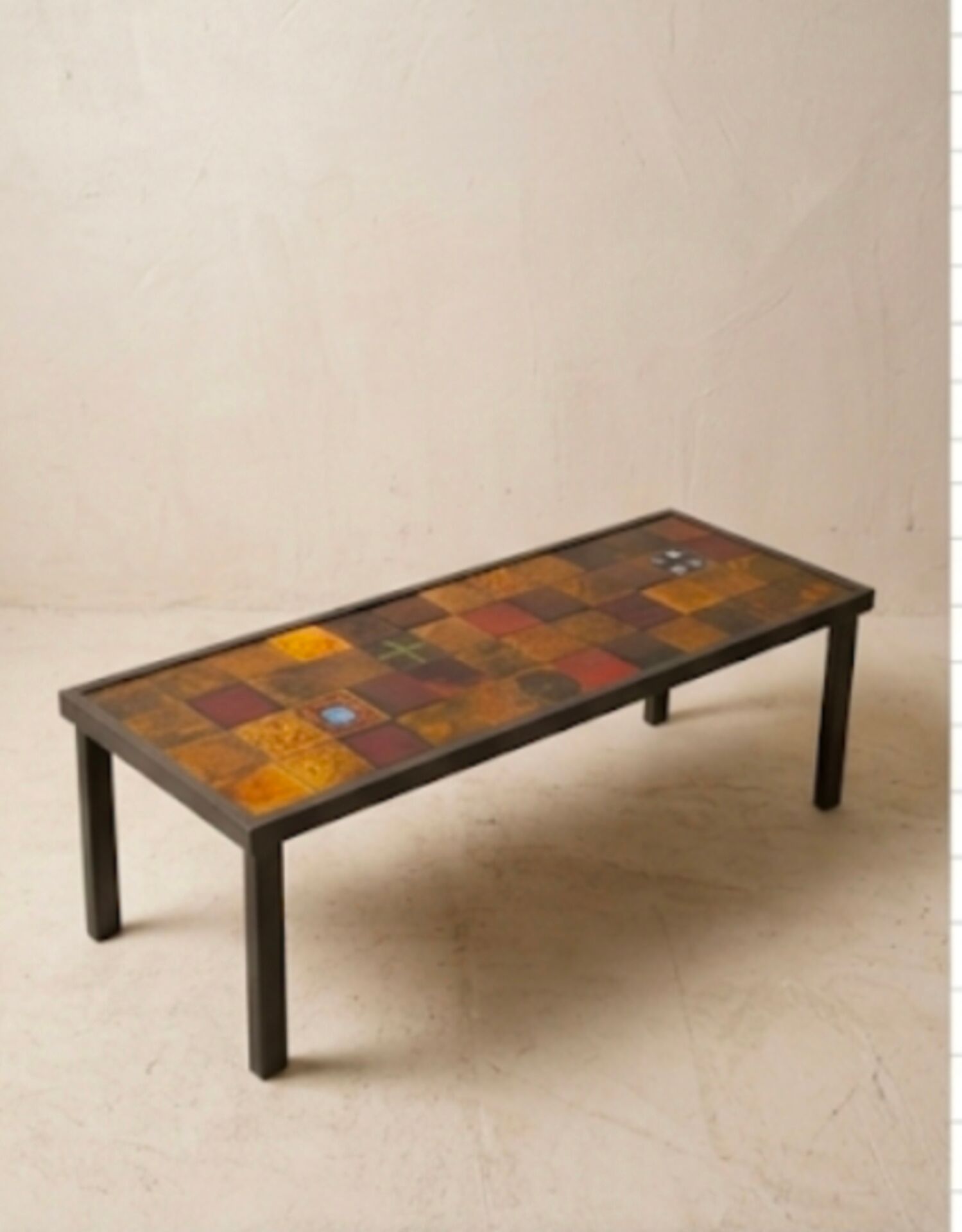 Ceramic coffee table by Jean Gregorief for Roche Bobois from the 1970s.