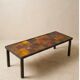 Ceramic coffee table by Jean Gregorief for Roche Bobois from the 1970s.