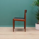 Set of four teak chairs, Danish design, 1970s, designer: Kai Kristiansen, m