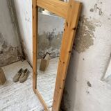 80s pine mirror