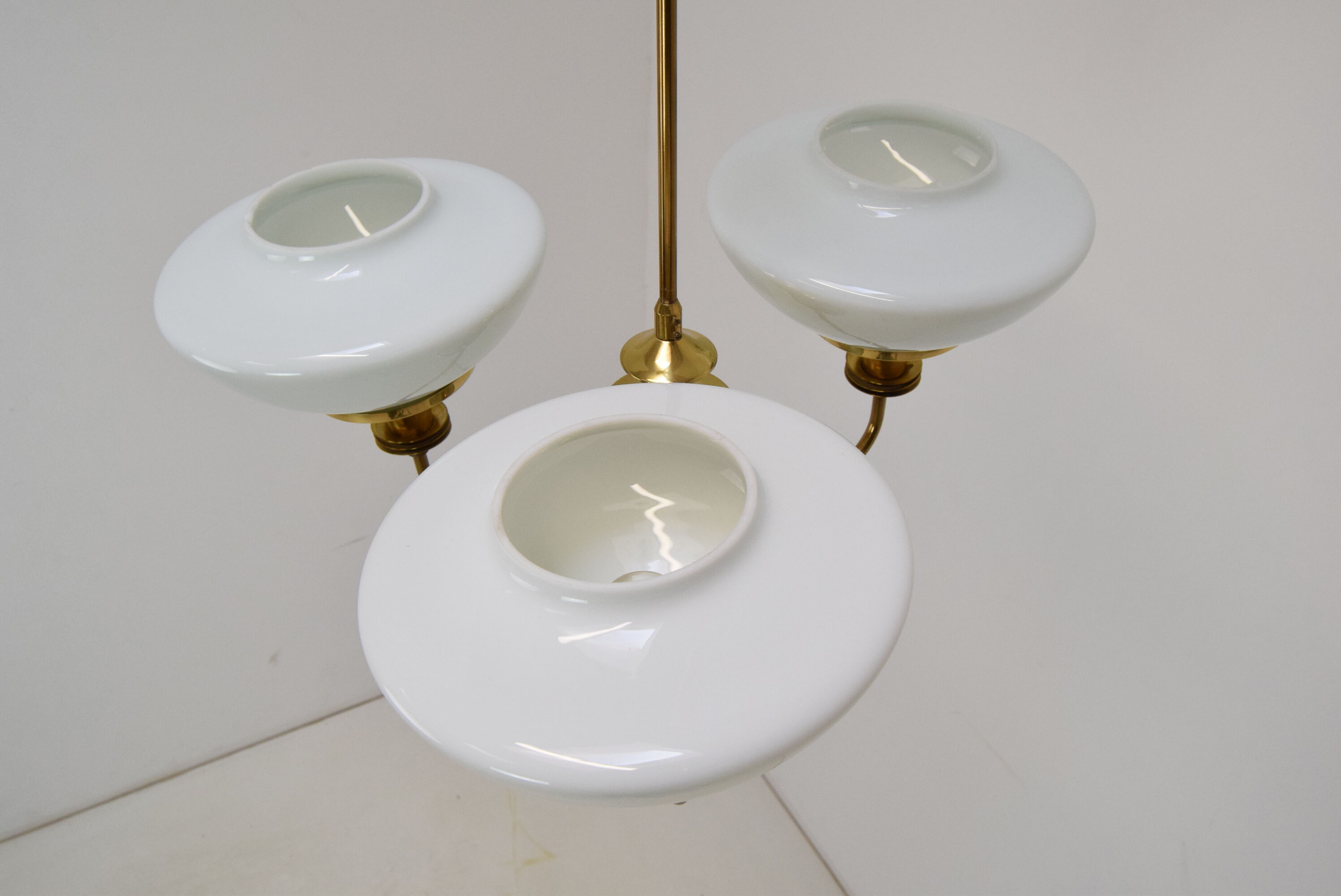 Mid-century chandelier, Czechoslovakia, 1970s