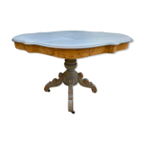 Napoleon III violin table in cherry tree