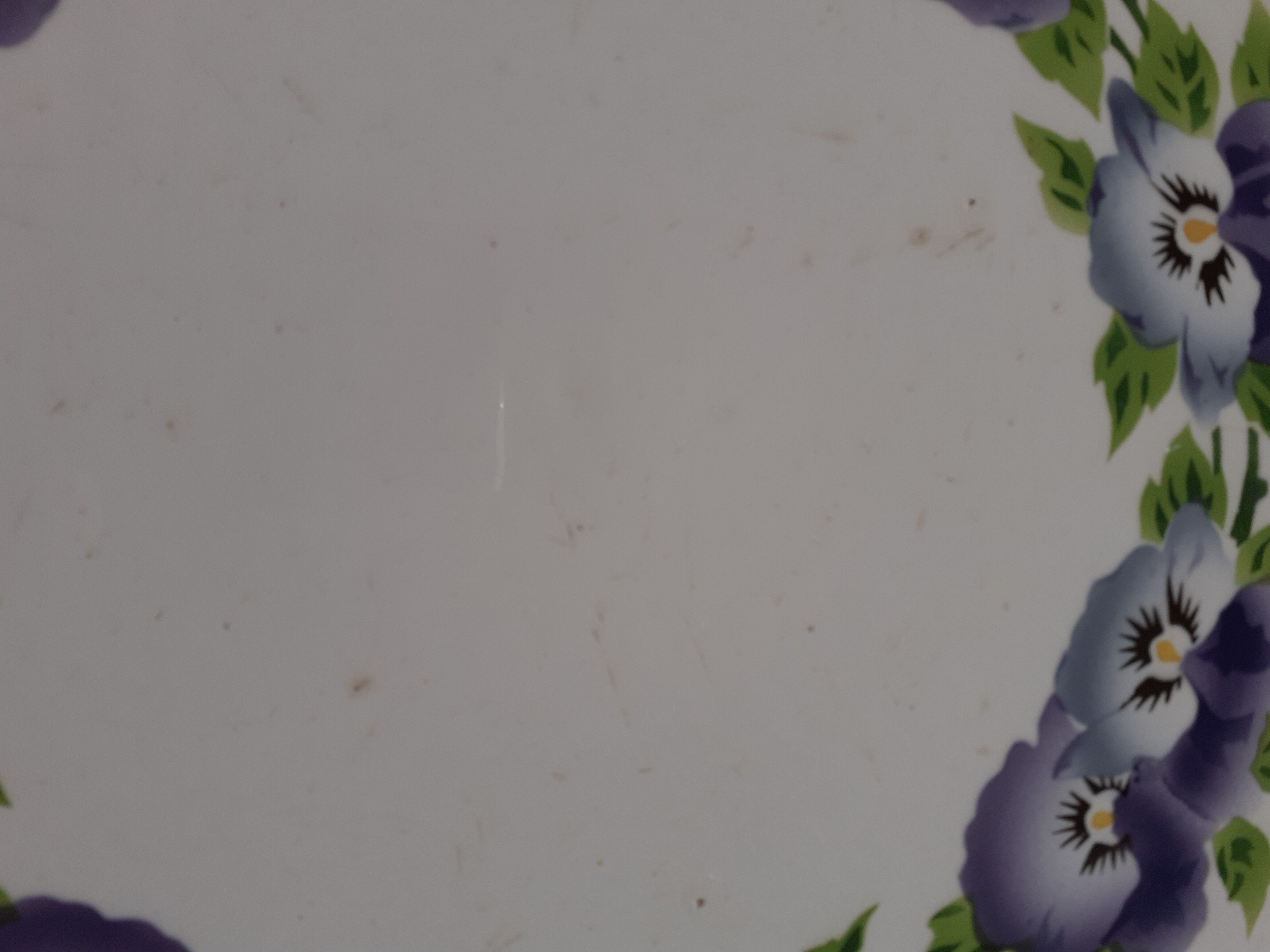 Purple cake dish thoughts