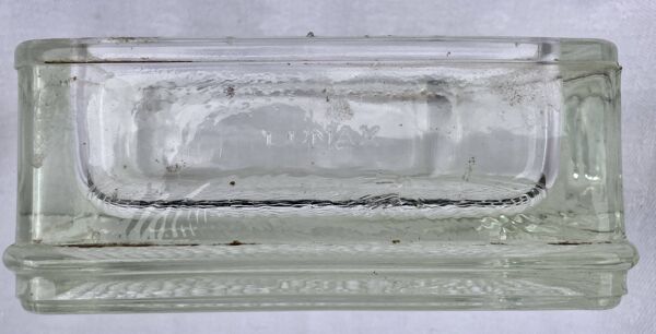 Lumax - vide poche en verre - 12 x 12 cm - le corbusier charlotte perriand