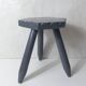 solid oak stool