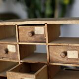 Small loom cabinet with drawer