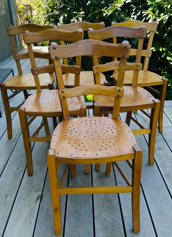 Chaises bistrot Luterma vintage