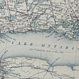 Antique Map of Canada (Western Sheet) circa 1869 Keith Johnston Royal Atlas Hand coloured map