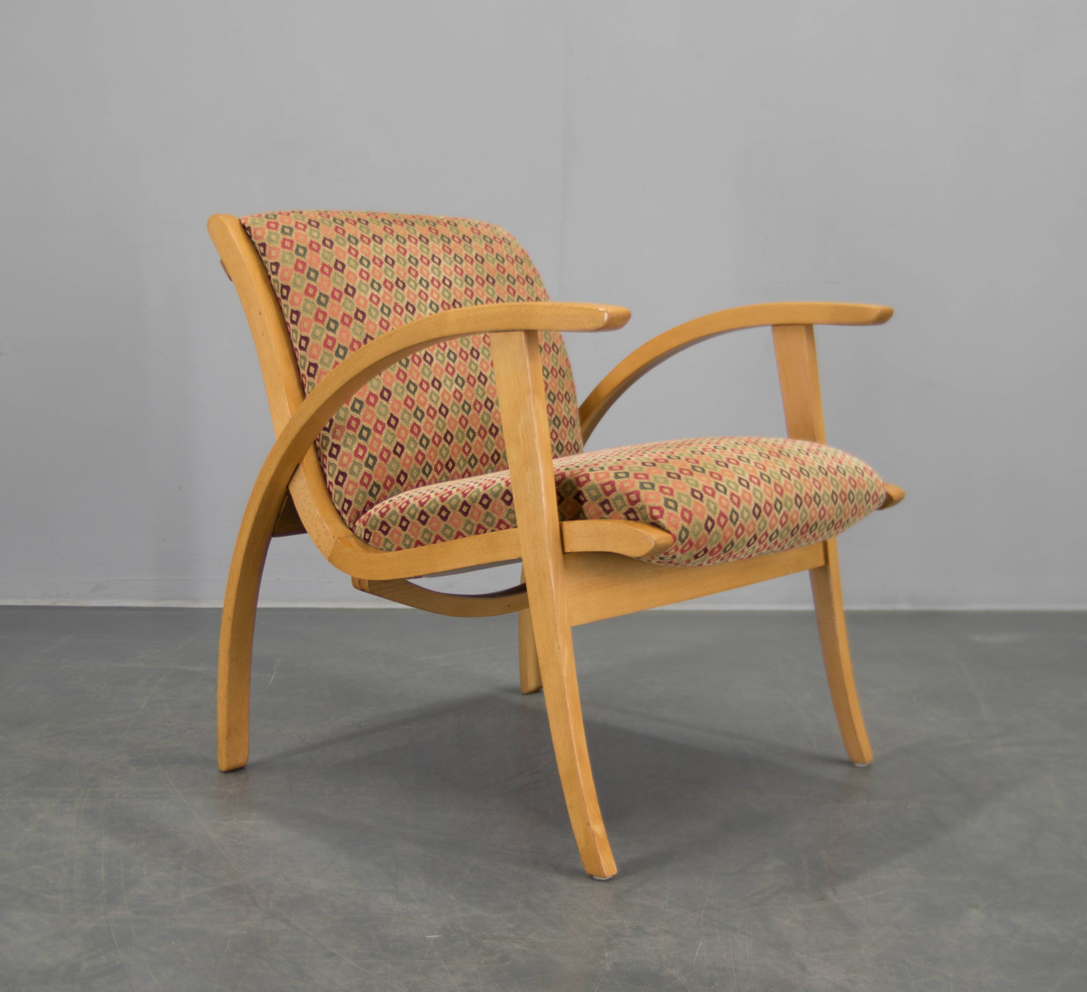 Bauhaus Armchair Designed by Erich Dieckmann