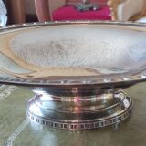 Silver metal fruit cup