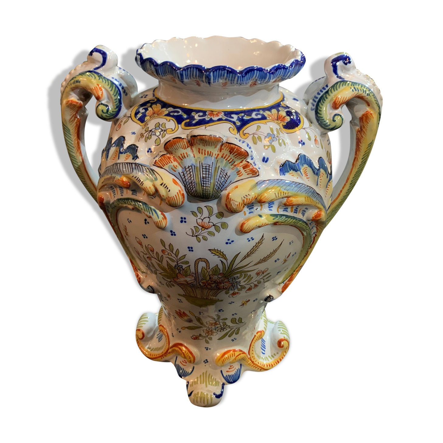 Vase stamped Le Treport