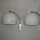 Pair of arco wall lights from the 70s