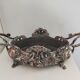 Silver-plated bronze jardinière Art Nouveau