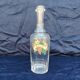 Old rum bottle, enamelled glass, vintage