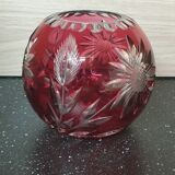 Baccarat ball vase