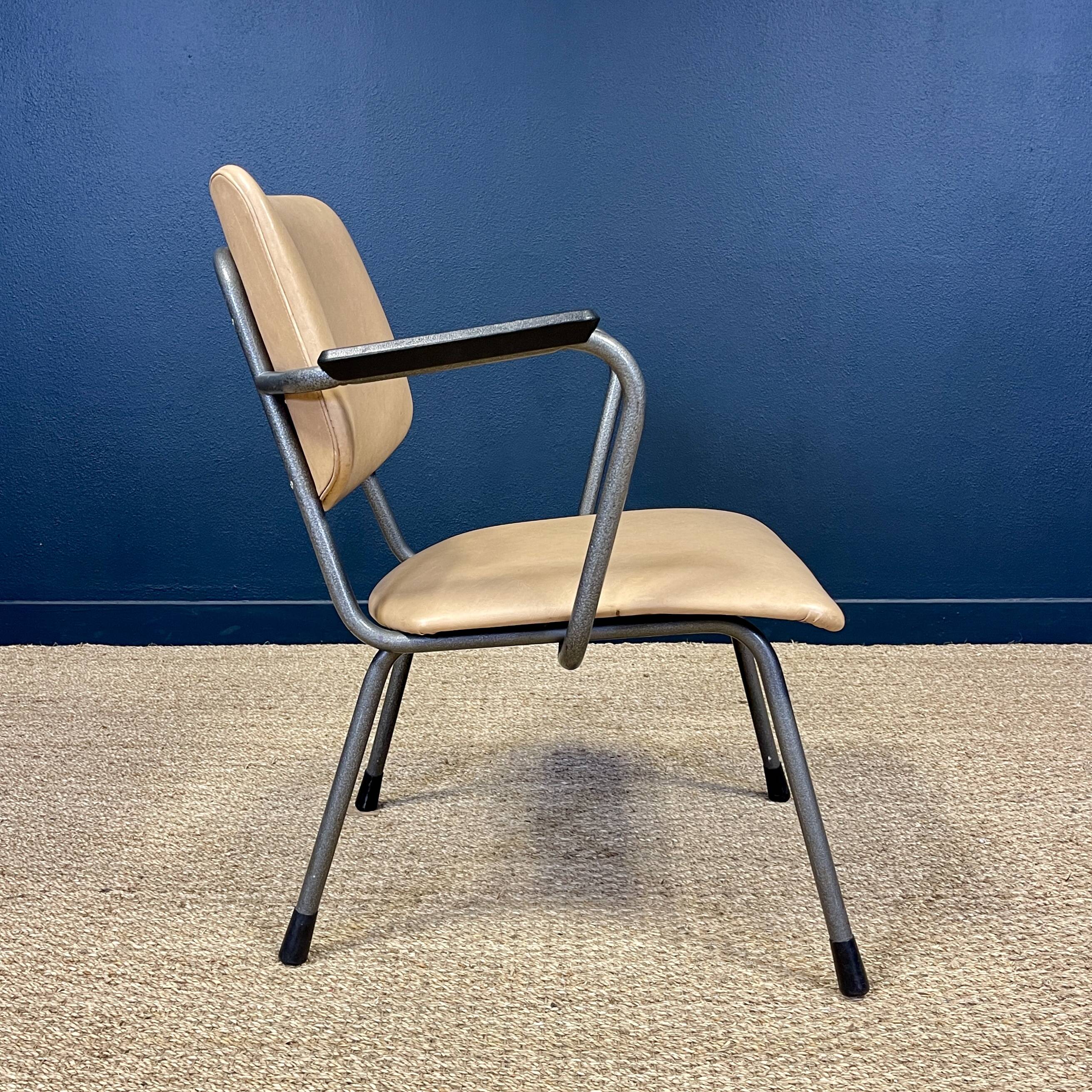 R5 Gispen armchair, 1950s, Netherlands