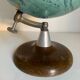 Vintage globe 1950 terrestrial wood Girard Barrère Forest - 38 cm
