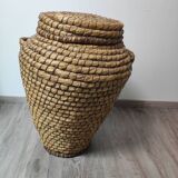 Burgundy basket