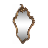 Golden vintage mirror 65x40cm