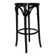 Dark wood stool 705mm
