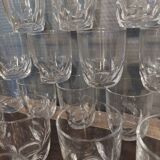 18 vintage water glasses