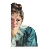 Portrait of a young woman circa 1890 - 1900