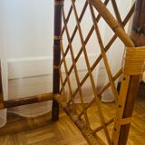 Vintage rattan desk