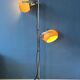 Lampe de sol champignon de style mid-century space age par Hala