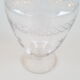Baccarat crystal carafe, engraved frieze model, circa 1910