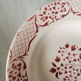 Set of 6 hollow plates Versailles