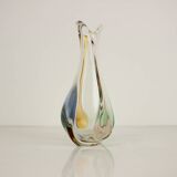 Bohemian Art Glass Vase by Josef Hospodka, 1960's