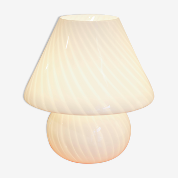 Swirl Vistosi Murano mushroom lamp