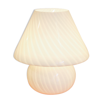 Swirl Vistosi Murano mushroom lamp