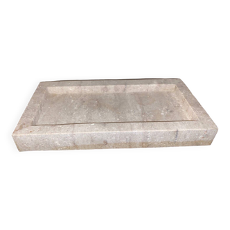 Rectangular Travertine Tray