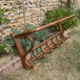 1900s bistro wall coat rack