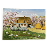 Tableau, toile art naïf