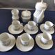 Nefertiti porcelain coffee service for 6 people.