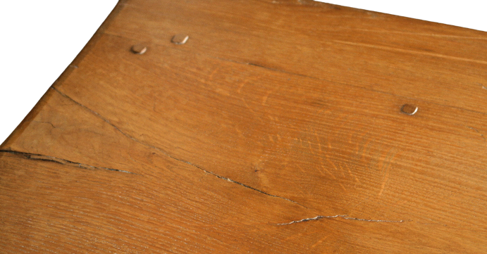 Solid oak table country 50s