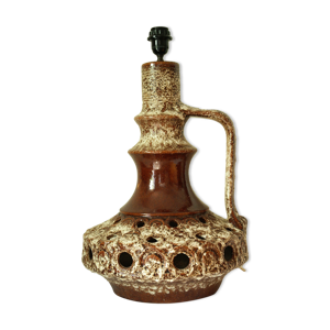 Pied de lampe de sol céramique