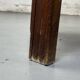 Wooden stool with marble top
