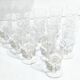 13 crystal white wine glasses