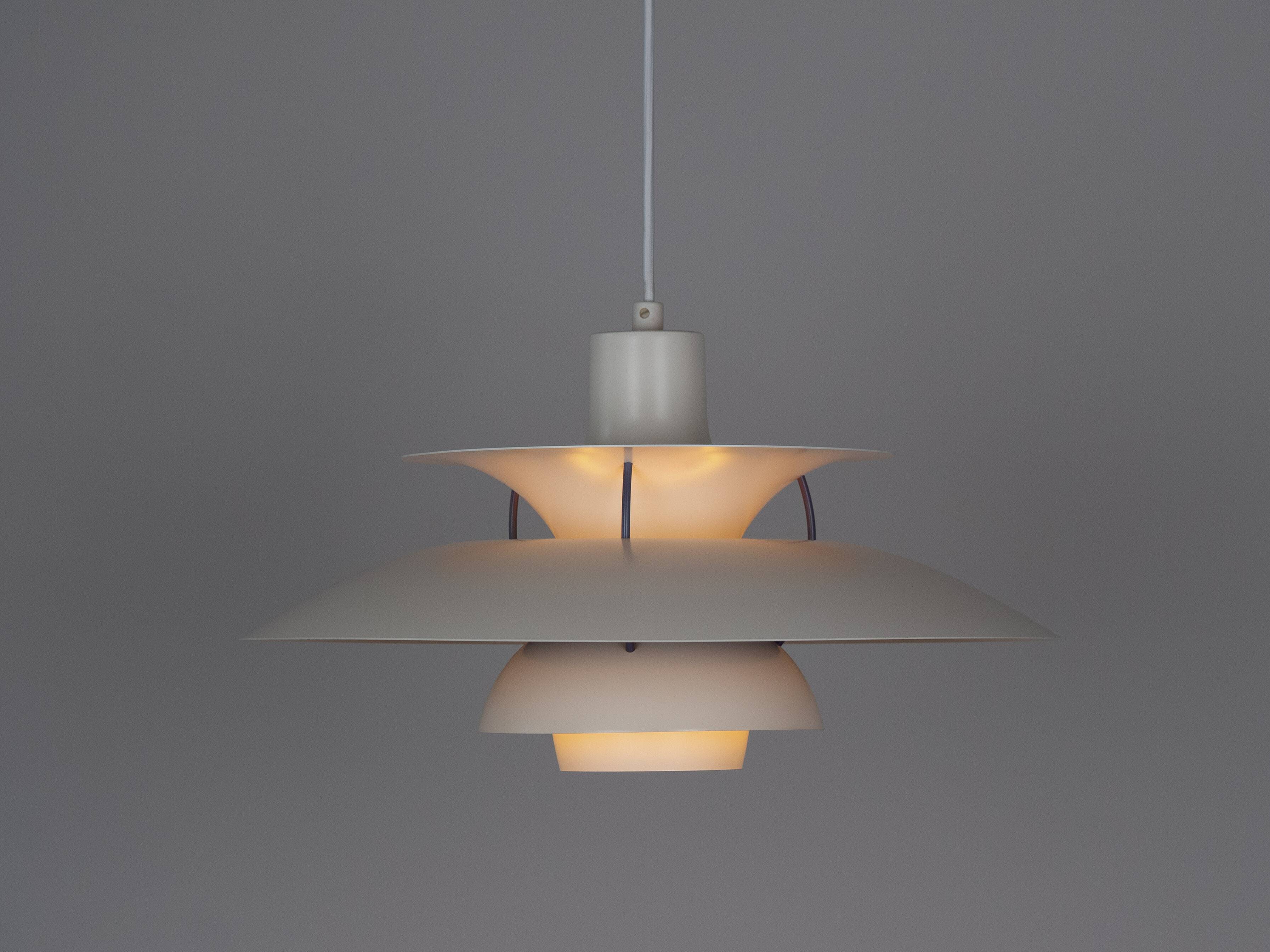 Suspension vintage danoise PH 5 par Poul Henningsen, Louis Poulsen, 1958