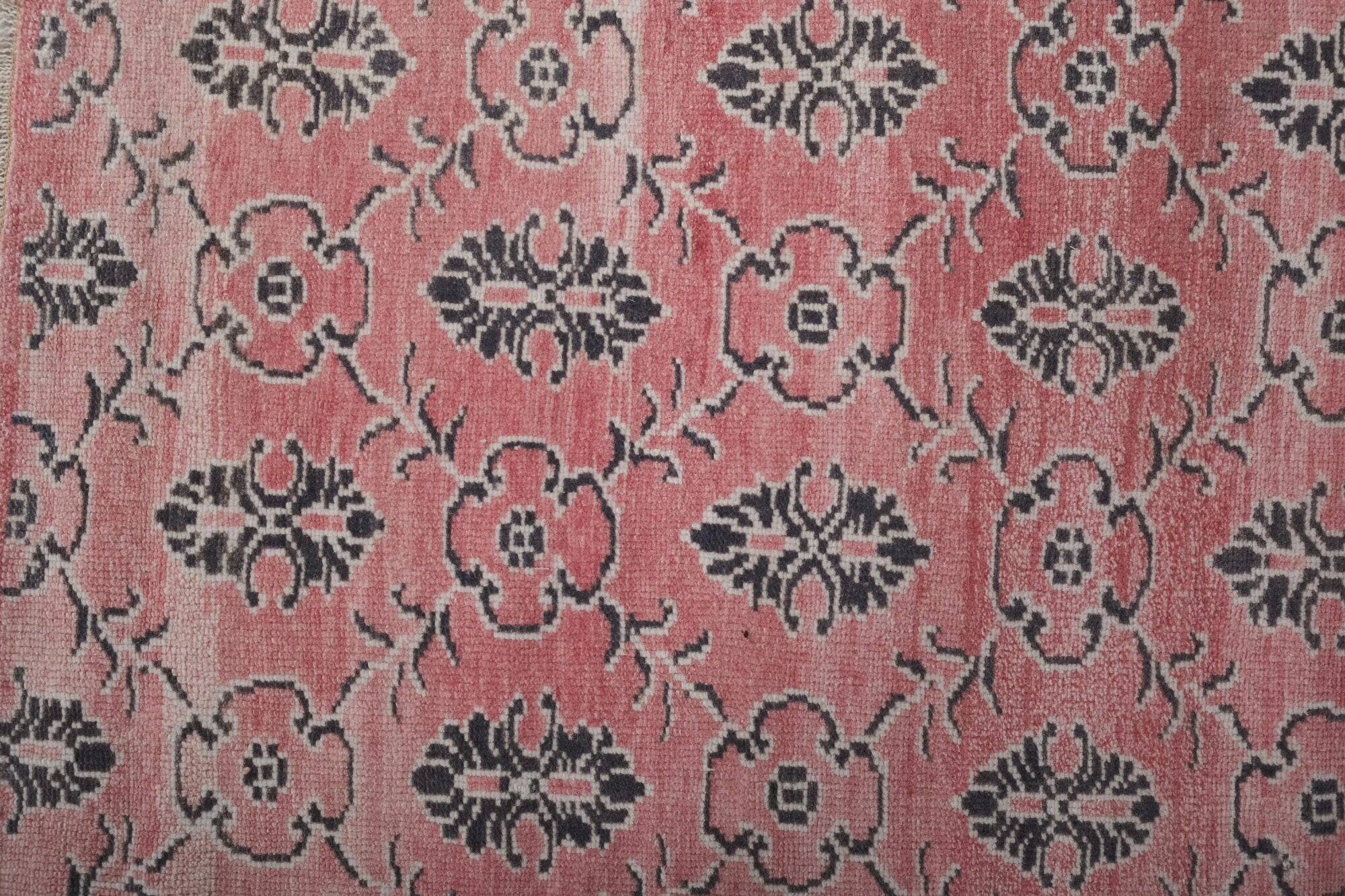 Vintage Turkish hallway rug 70x579 cm