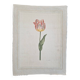 La Roche Laffitte (Born in 1943) - Watercolour drawing on silk - Tulip