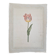 La Roche Laffitte (Born in 1943) - Watercolour drawing on silk - Tulip