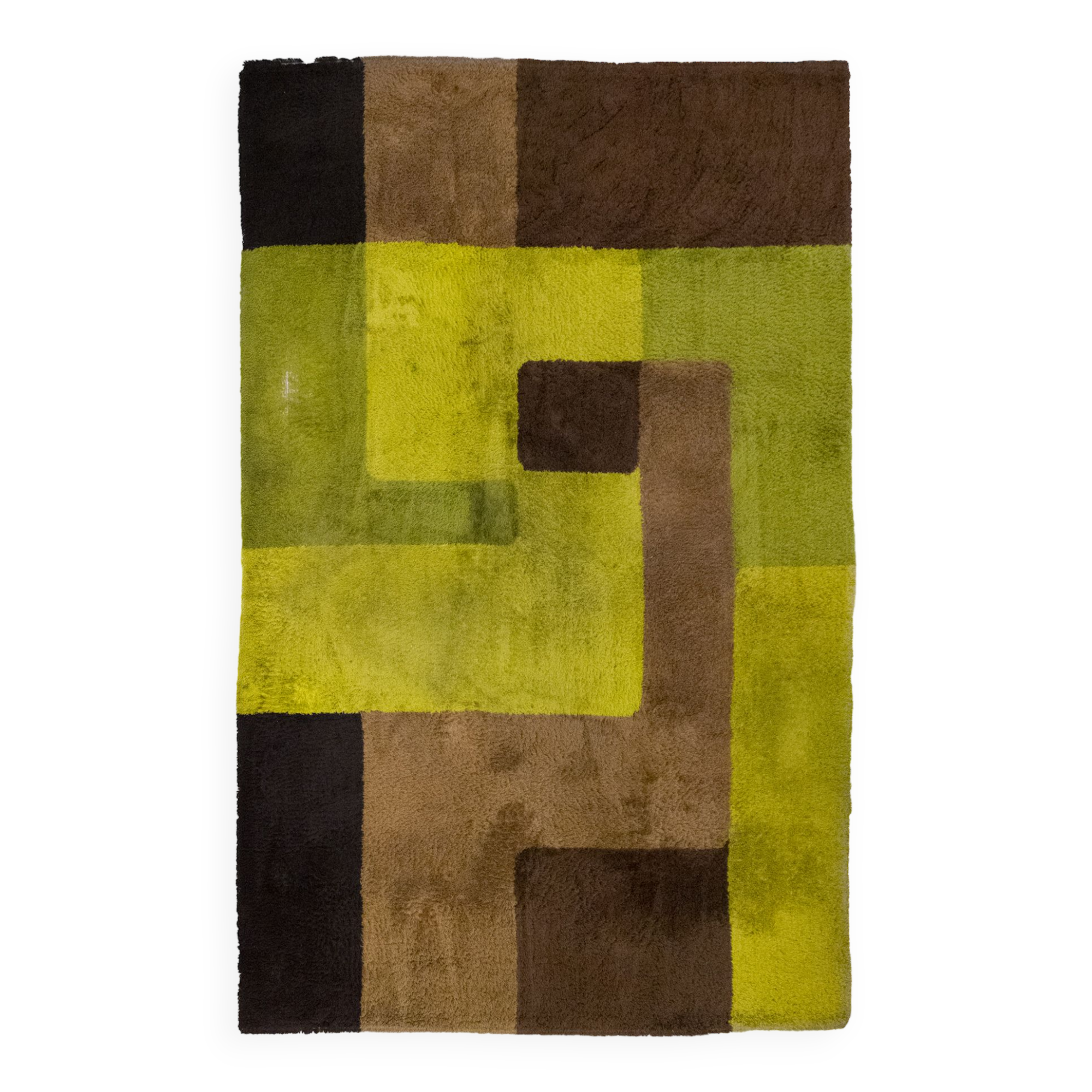 'Cubes' rugs from the green space era