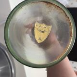 2 vintage Fifties water or wine carafes